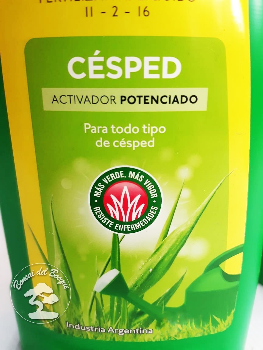 Césped Liquido Fertilizante Para Césped - Abono NPK 3 Kg Para Aprox. 130 M²  Césped Verde Hierro, image size:864x1152