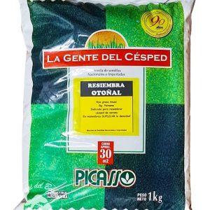 Resiembra Otoñal Rye Grass Anual Y Perenne 5kg Picasso